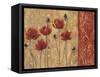 Patterned Poppy-Sandra Smith-Framed Stretched Canvas