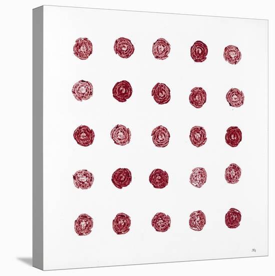 Patterned Rosette II-Tyson Estes-Stretched Canvas