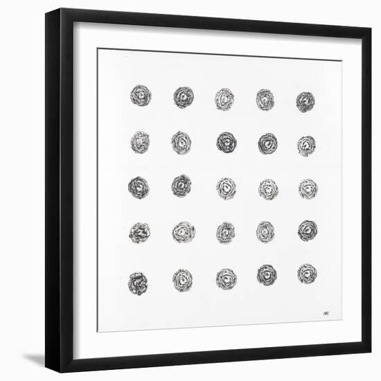 Patterned Rosette III-Tyson Estes-Framed Giclee Print