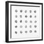 Patterned Rosette III-Tyson Estes-Framed Giclee Print