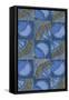 Patterned Squares of Blue and Gray-Found Image Holdings Inc-Framed Stretched Canvas