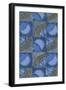 Patterned Squares of Blue and Gray-Found Image Holdings Inc-Framed Photographic Print