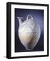 Patterned Vase, Terracotta by Filacopi on Island of Milos, Greece-null-Framed Giclee Print