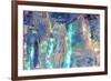 Patterns and textures of ice blocks near Fairbanks, Alaska, USA-Stuart Westmorland-Framed Premium Photographic Print