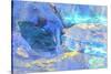 Patterns and textures of ice blocks near Fairbanks, Alaska, USA-Stuart Westmorland-Stretched Canvas