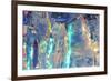 Patterns and textures of ice blocks near Fairbanks, Alaska, USA-Stuart Westmorland-Framed Photographic Print