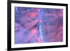 Patterns and textures of ice blocks near Fairbanks, Alaska, USA-Stuart Westmorland-Framed Premium Photographic Print