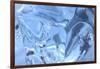 Patterns and textures of ice blocks near Fairbanks, Alaska, USA-Stuart Westmorland-Framed Photographic Print