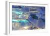 Patterns and textures of ice blocks near Fairbanks, Alaska, USA-Stuart Westmorland-Framed Photographic Print