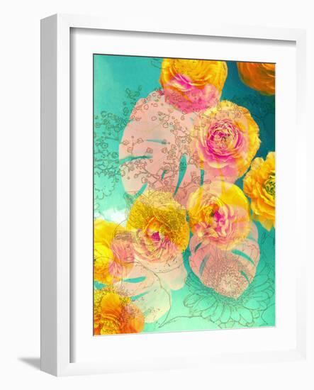 Patterns from Blossoms over Blossoms-Alaya Gadeh-Framed Photographic Print