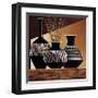 Patterns in Ebony I-Keith Mallett-Framed Giclee Print