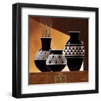 Patterns in Ebony II-Keith Mallett-Framed Giclee Print