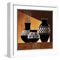 Patterns in Ebony II-Keith Mallett-Framed Giclee Print