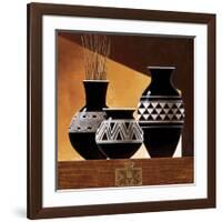 Patterns in Ebony II-Keith Mallett-Framed Giclee Print