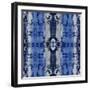 Patterns in Indigo-Ellie Roberts-Framed Art Print