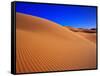 Patterns in Sand Dunes-Robert Glusic-Framed Stretched Canvas