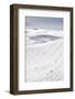 Patterns in Snow Covered Wheat Fields-Terry Eggers-Framed Photographic Print