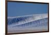 Patterns in Snow Covered Wheat Fields-Terry Eggers-Framed Photographic Print