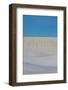 Patterns in Snow Covered Wheat Fields-Terry Eggers-Framed Photographic Print