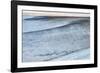 Patterns in Snow Covered Wheat Fields-Terry Eggers-Framed Photographic Print