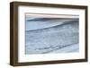 Patterns in Snow Covered Wheat Fields-Terry Eggers-Framed Photographic Print