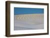 Patterns in Snow Covered Wheat Fields-Terry Eggers-Framed Photographic Print