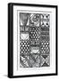 Patterns Of The Amazon IV BW-Kathrine Lovell-Framed Art Print