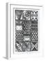 Patterns Of The Amazon IV BW-Kathrine Lovell-Framed Art Print