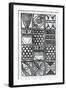 Patterns Of The Amazon IV BW-Kathrine Lovell-Framed Art Print