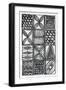 Patterns Of The Amazon V BW-Kathrine Lovell-Framed Art Print