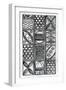 Patterns Of The Amazon VI BW-Kathrine Lovell-Framed Art Print