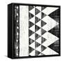 Patterns of the Savanna I No Gray BW-Moira Hershey-Framed Stretched Canvas