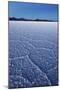 Patterns on Surface of Salar De Uyuni before Sunrise, Bolivia-James Brunker-Mounted Photographic Print