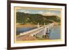 Patterson Bridge over Rogue River, Oregon-null-Framed Premium Giclee Print