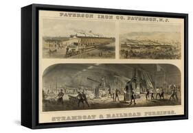 Patterson Iron Company-Atwater-Framed Stretched Canvas