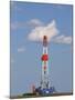 Patterson Uti Oil Drilling Rig Along Highway 200 West of Killdeer, North Dakota, USA-David R. Frazier-Mounted Photographic Print