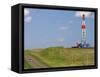 Patterson Uti Oil Drilling Rig Along Highway 200 West of Killdeer, North Dakota, USA-David R. Frazier-Framed Stretched Canvas