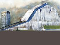 Amish Barn-Patti Bishop-Art Print