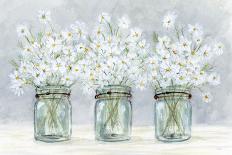 Daisies In Jars 1-Patti Bishop-Art Print