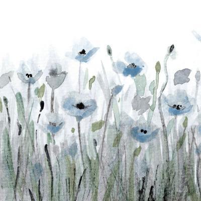 Dusty Blue Poppy Print - Patti Bishop | AllPosters.com