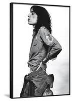 Patti Smith-Amsterdam 1976-null-Framed Poster