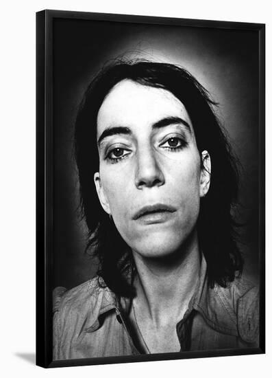 Patti Smith – Amsterdam 1976-null-Framed Poster