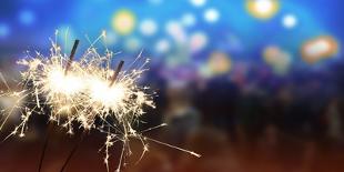 Sparkler - New Year / New Year's Eve / Celebration-pattilabelle-Photographic Print