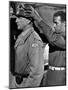 "Patton" by Franklin Schaffner with George C. Scott, 1970 (b/w photo)-null-Mounted Photo