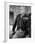 "Patton" by Franklin Schaffner with George C. Scott, 1970 (b/w photo)-null-Framed Photo