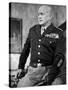 "Patton" by Franklin Schaffner with George C. Scott, 1970 (b/w photo)-null-Stretched Canvas
