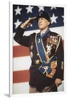 "Patton" by Franklin Schaffner with George C. Scott, 1970 (photo)-null-Framed Photo