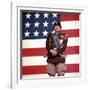 "Patton" by Franklin Schaffner with George C. Scott, 1970 (photo)-null-Framed Photo