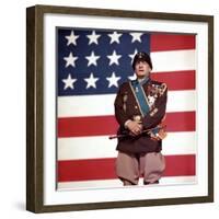 "Patton" by Franklin Schaffner with George C. Scott, 1970 (photo)-null-Framed Photo