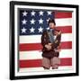 "Patton" by Franklin Schaffner with George C. Scott, 1970 (photo)-null-Framed Photo